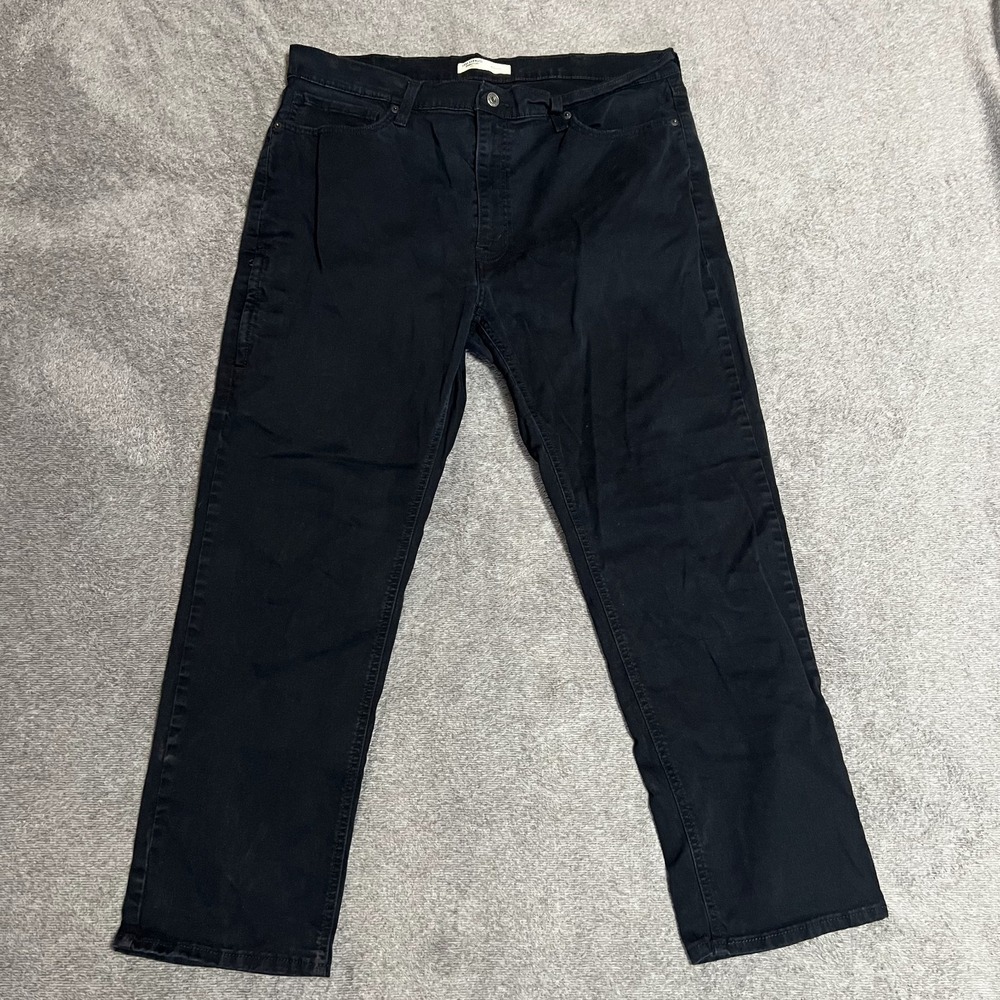 Levi Strauss Signature Gold Athletic Fit Black Denim Pants Men's Size 40 x 30